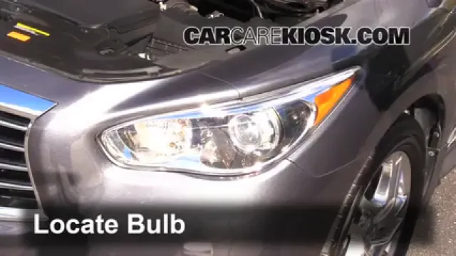 2013 Infiniti JX35 3.5L V6 Éclairage Feu clignotant avant (remplacer l'ampoule)